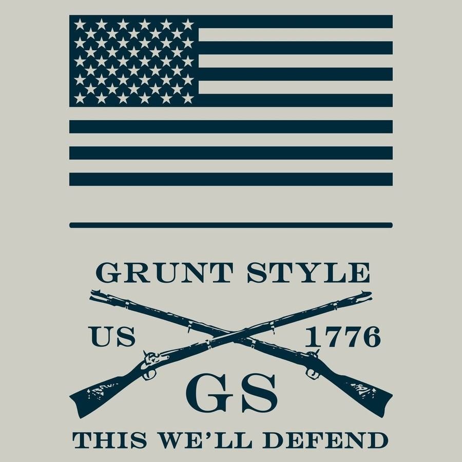 Grunt Style Red Blood Blue Collar® T-Shirt - Sand T-Shirt