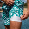Grunt Style Grunt Trunks Tropical Death - Aqua bottoms