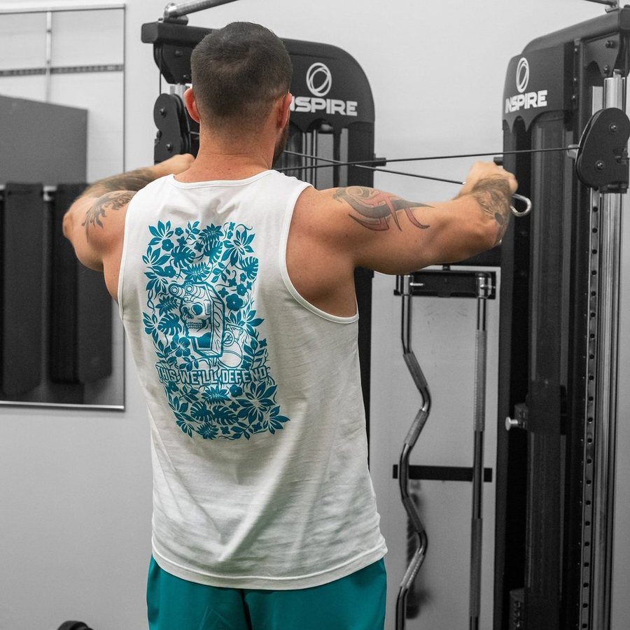 Grunt Style Tropical Death Aqua Tank - White tanks