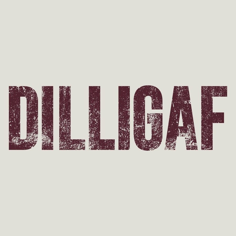 Grunt Style Women's DILLIGAF Boyfriend Fit T-Shirt - Sand T-Shirt