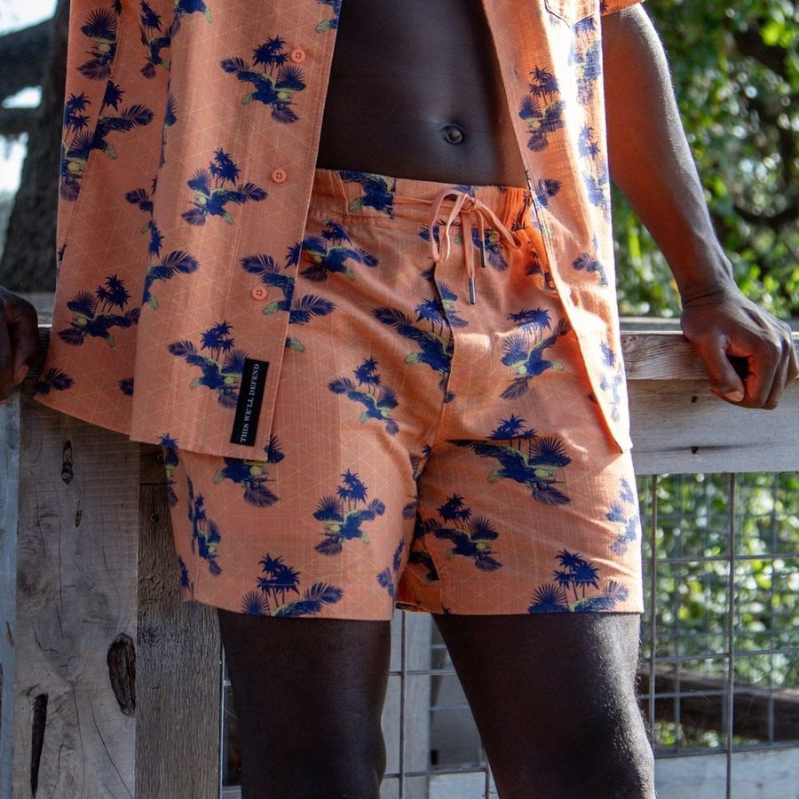 Getaway Casual Shorts - Americaw - Orange