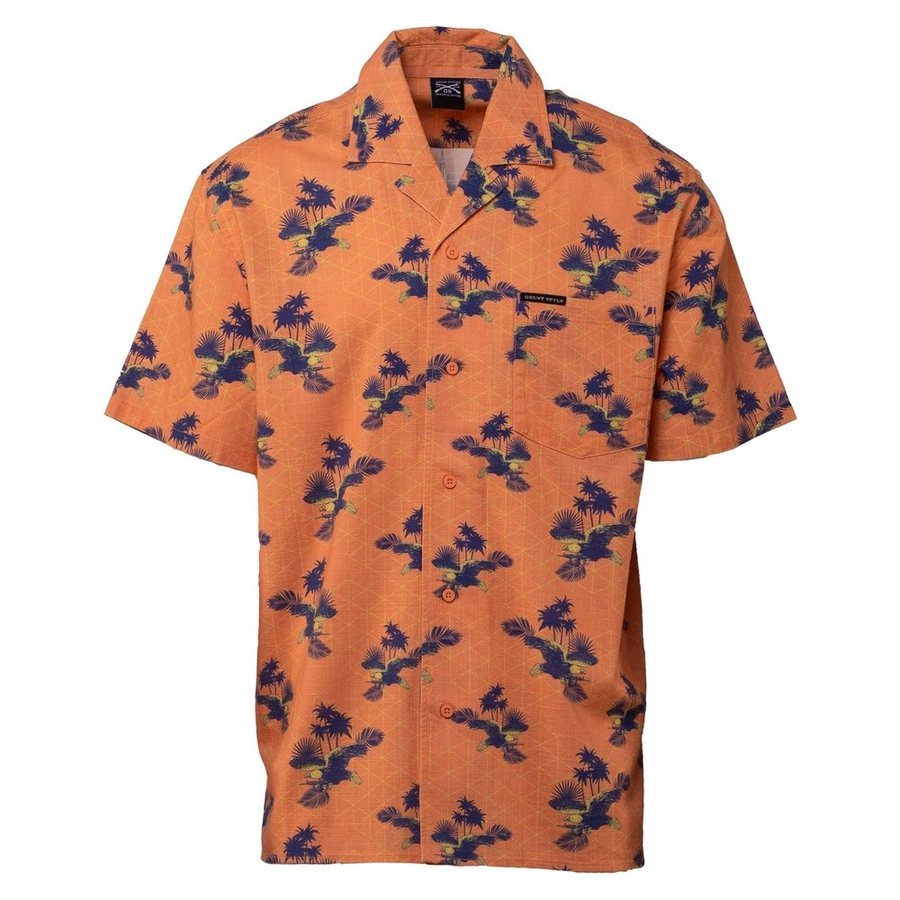 Getaway Americaw Button Down - Orange