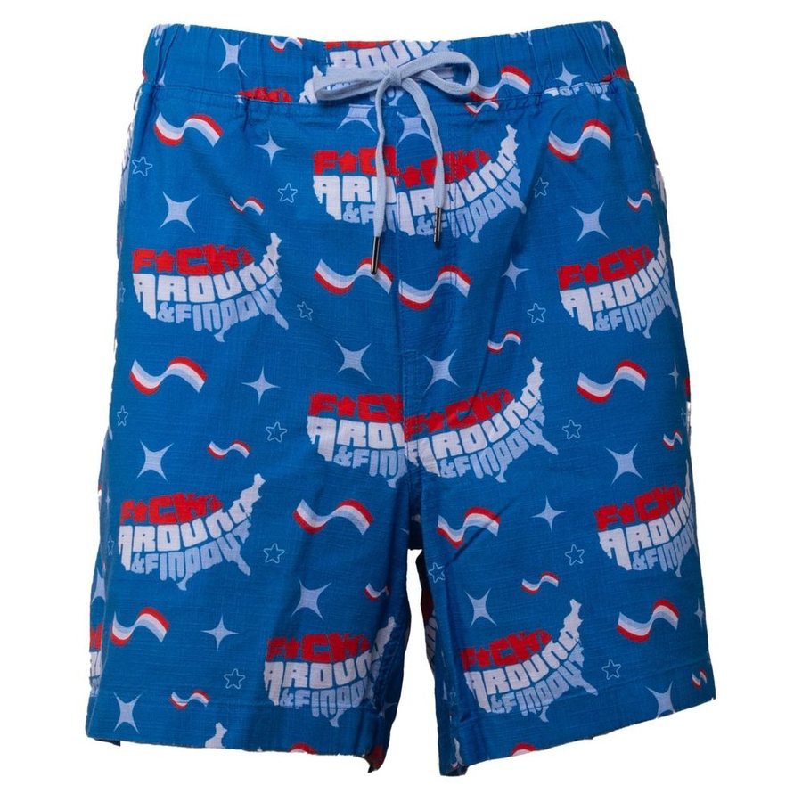 Getaway Casual Shorts - FAFO - Light Blue