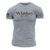 Whiskey Helps™ T-Shirt - Dark Heather Gray