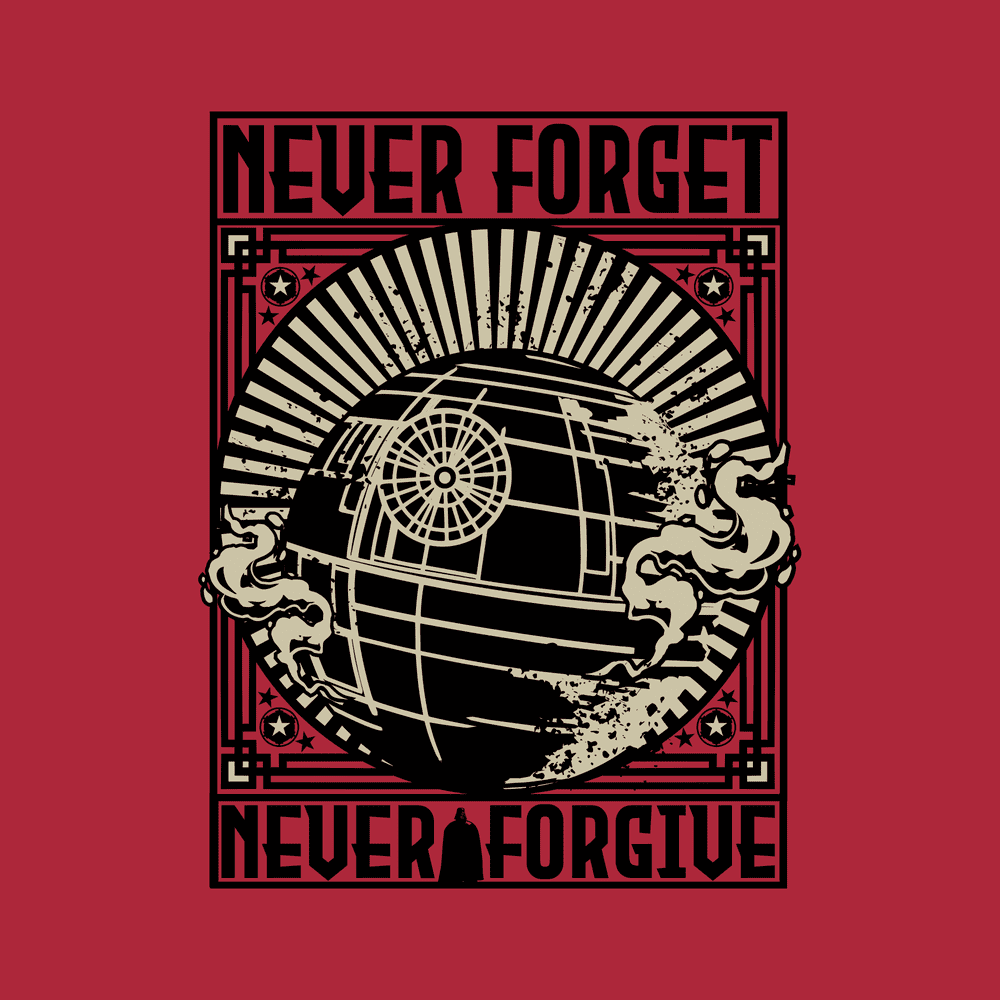 Never Forget Never Forgive T-Shirt - Red